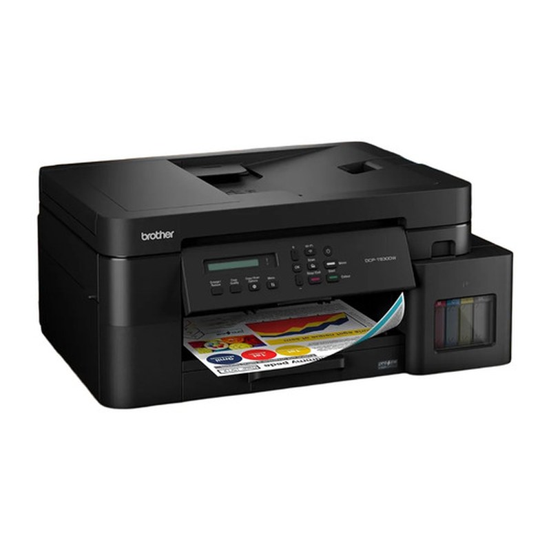 Multifuncional Brother DCP-T830DW Tanque de Tinta Colorida Bivolt
