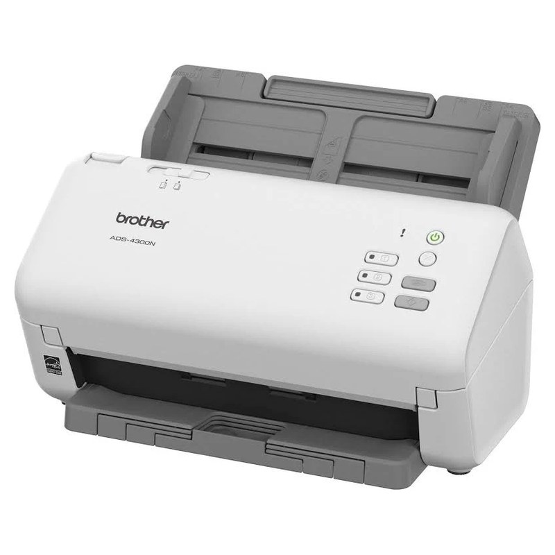 Scanner de Documentos Brother ADS-4300N, 80 ipm Duplex A4
